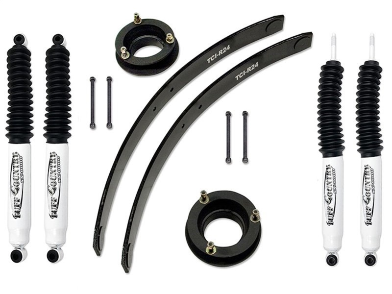Dodge Ram 3500 Suspension Lift Kit - Tuff Country - 2in Lift w/ Rear Add-a-Leafs SX8000 Shocks - `03-`12 Dodge Ram 3500 Suspension Lift Kit - Tuff Country - 2in Lift w/ Rear Add-a-Leafs SX8000 Shocks - `03-`12